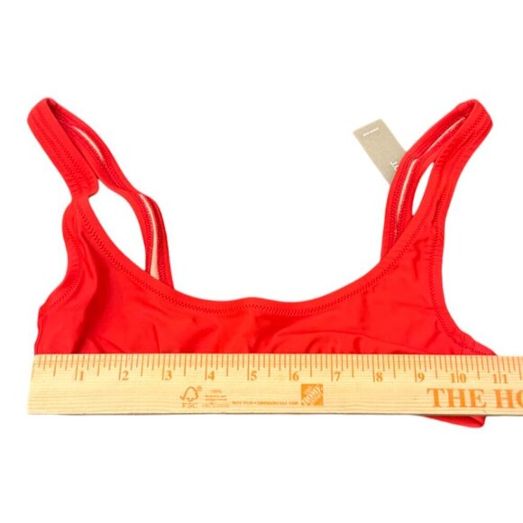 J. Crew Heritage scoopneck bikini top XXS - Picture 2 of 4